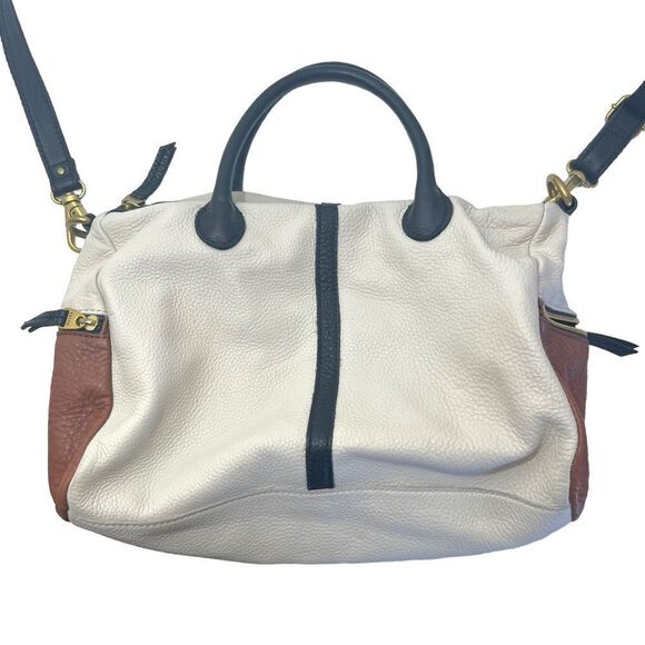 Fossil Erin Colorblock Satchel - Picture 13 of 14